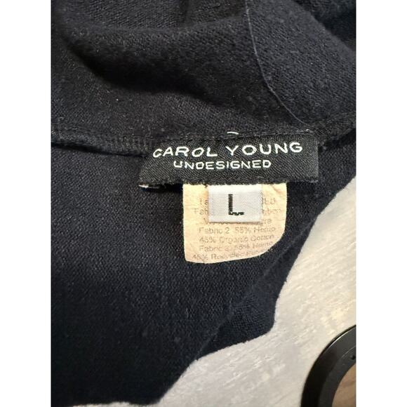 Carol Young Undesigned Colorblock Asymmetrical Hem Dress Size L - Picture 4 of 6